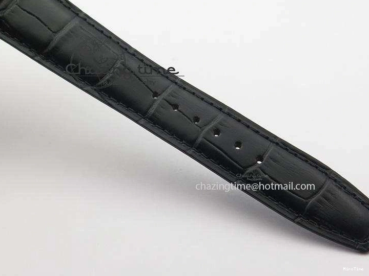 MIROTIME 0715 Portuguese Real PR RG IW5007 ZF 1:1 Best Edition Black Dial On Black Leather Strap A52010 V FreshLook 7304